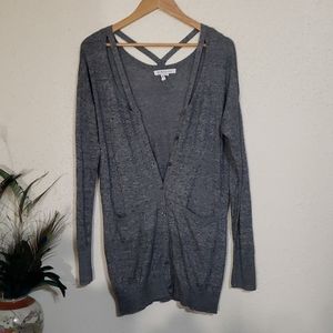 BCBGeneration dark gray cardigan